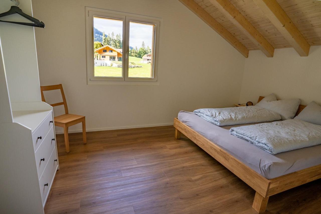 Chuenislodge2- Zwei Balkone, Gemuetlicher Kamin, Top Aussicht Adelboden Exterior foto